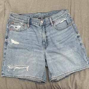 American Eagle Outfitters Light Blue Jean Shorts